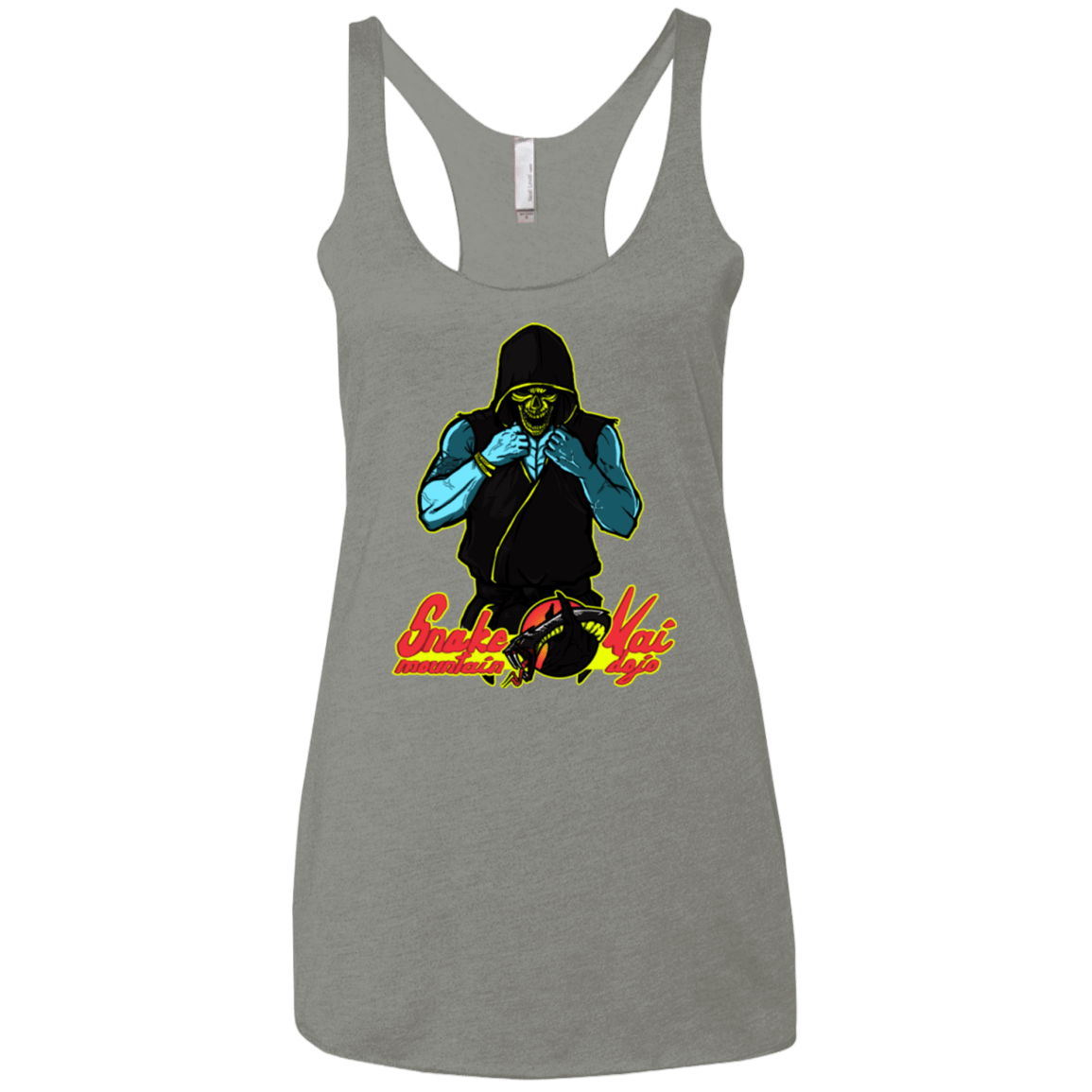 T-Shirts Venetian Grey / X-Small Dojo Master Women's Triblend Racerback Tank