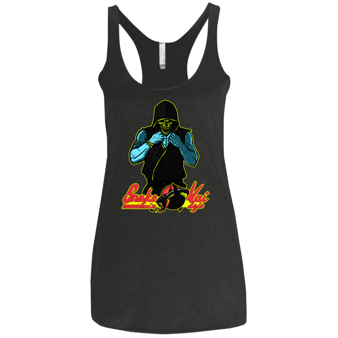T-Shirts Vintage Black / X-Small Dojo Master Women's Triblend Racerback Tank