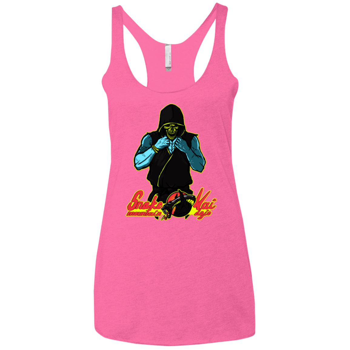 T-Shirts Vintage Pink / X-Small Dojo Master Women's Triblend Racerback Tank