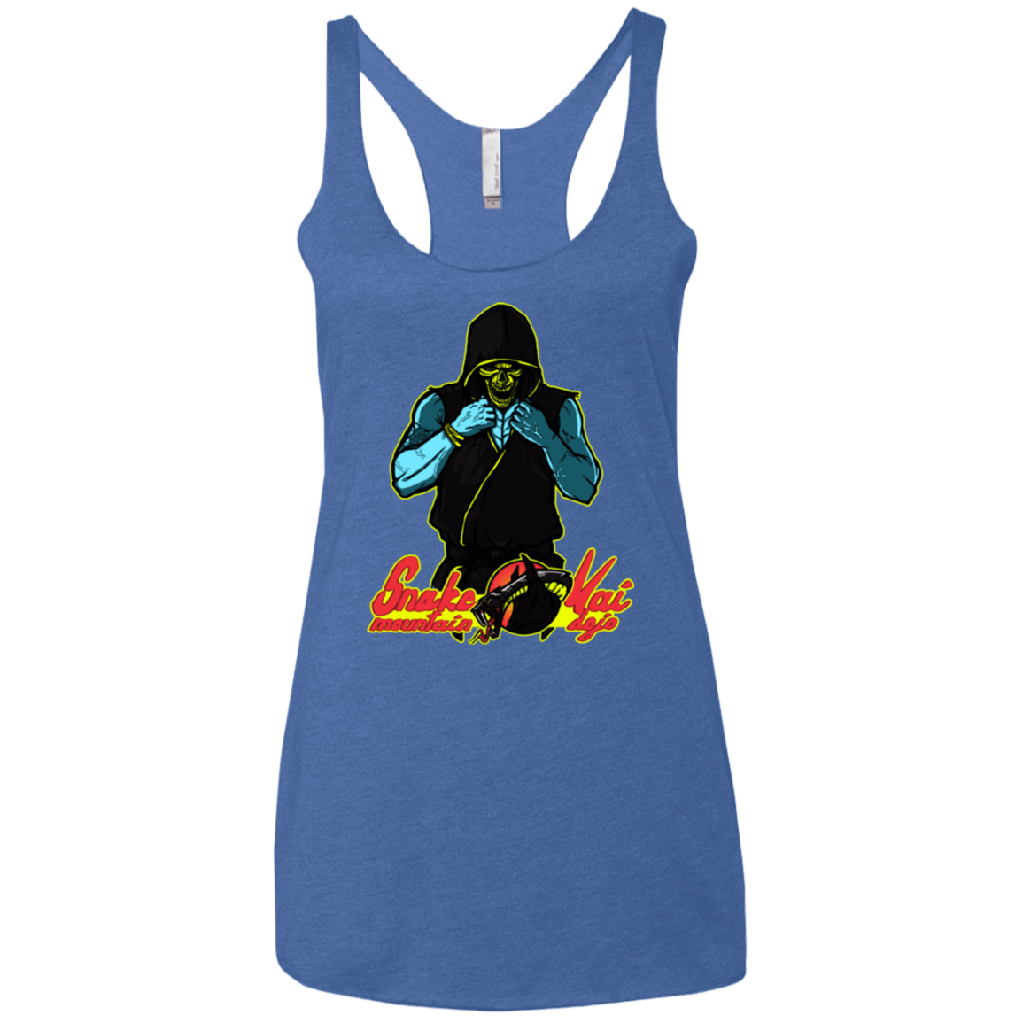 T-Shirts Vintage Royal / X-Small Dojo Master Women's Triblend Racerback Tank