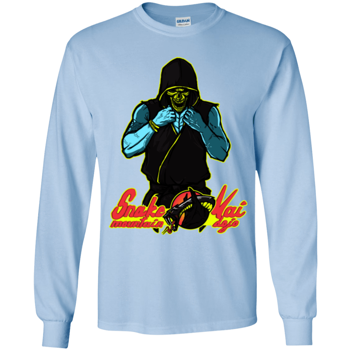 T-Shirts Light Blue / YS Dojo Master Youth Long Sleeve T-Shirt