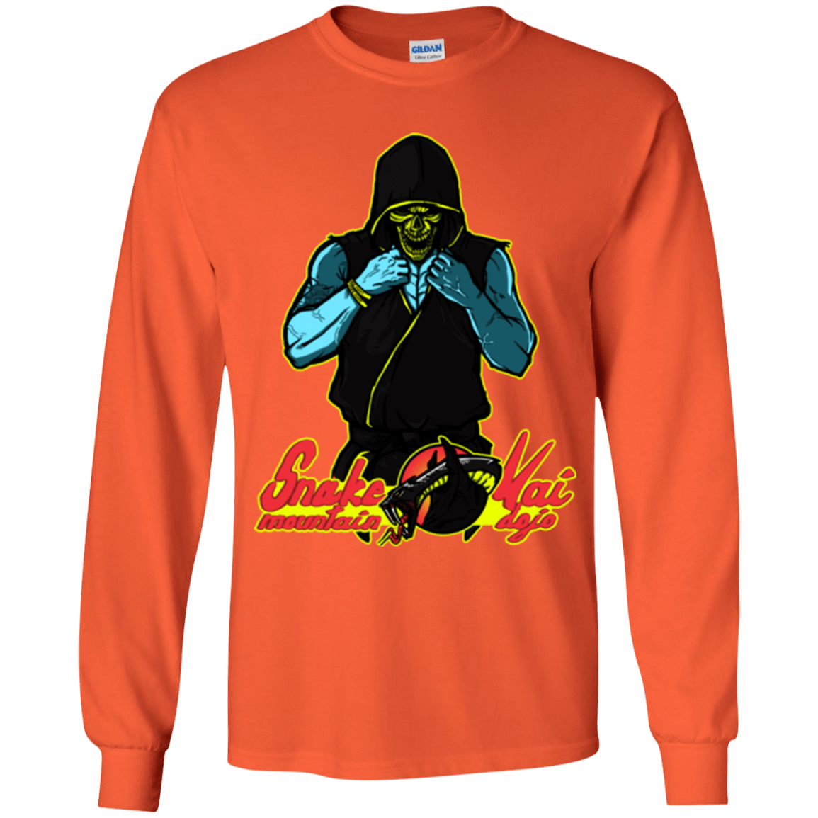 T-Shirts Orange / YS Dojo Master Youth Long Sleeve T-Shirt