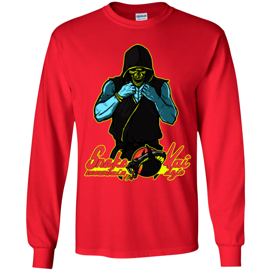 T-Shirts Red / YS Dojo Master Youth Long Sleeve T-Shirt