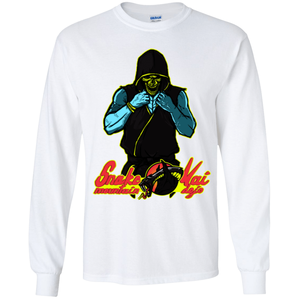 T-Shirts White / YS Dojo Master Youth Long Sleeve T-Shirt