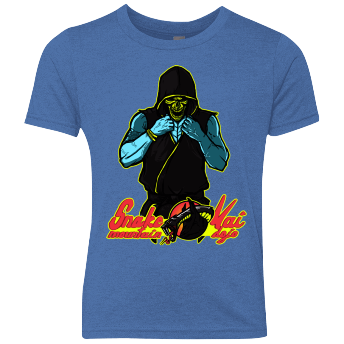 T-Shirts Vintage Royal / YXS Dojo Master Youth Triblend T-Shirt