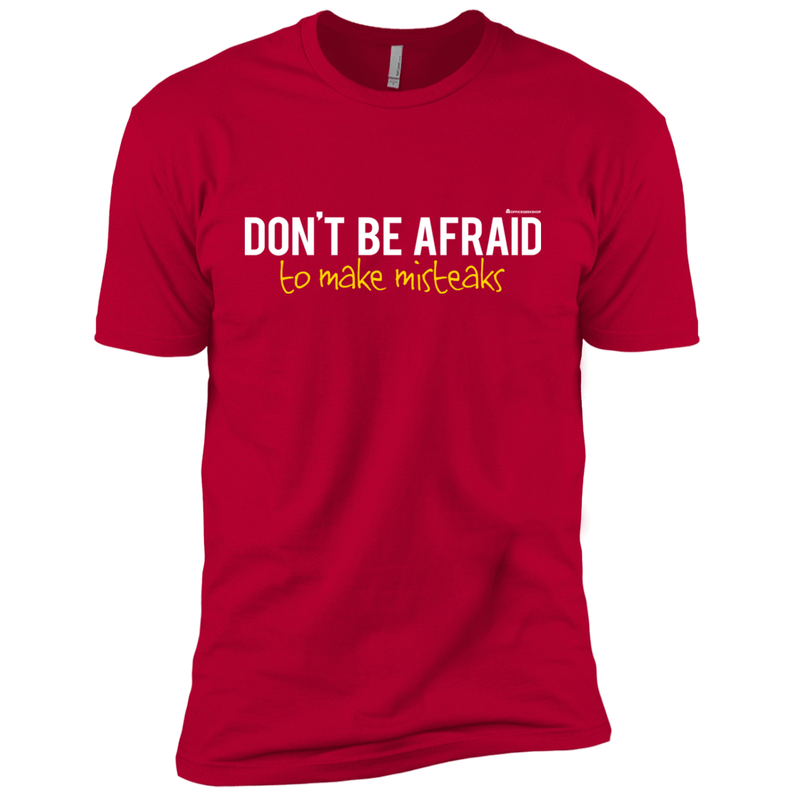 T-Shirts Red / YXS Don_t Be Afraid To Make Misteaks Boys Premium T-Shirt