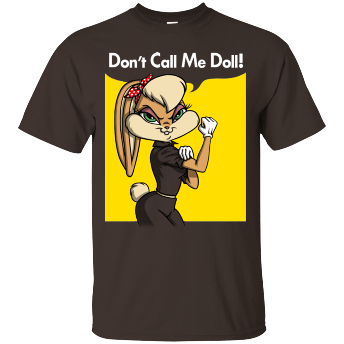 T-Shirts Dark Chocolate / S Don't Call Me Doll T-Shirt