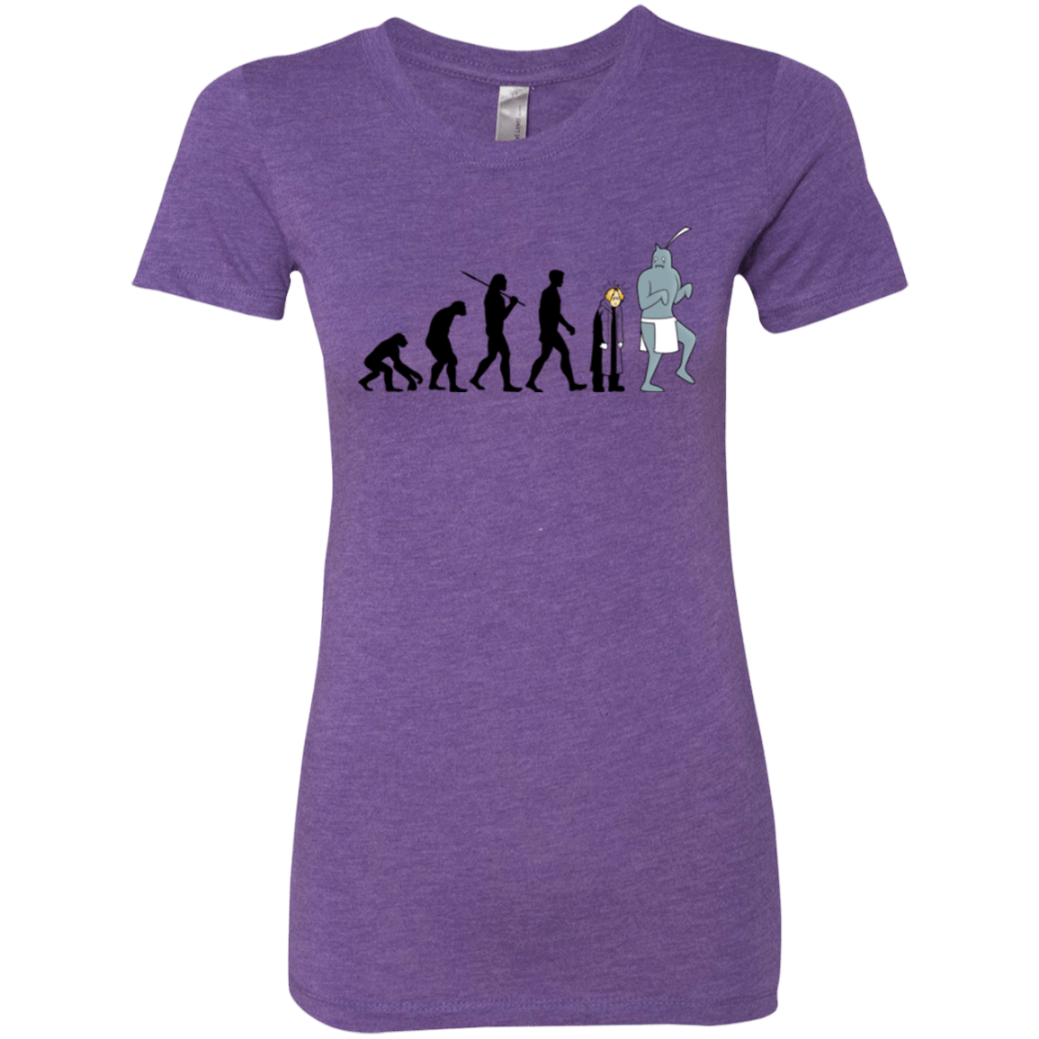 T-Shirts Purple Rush / Small Don't Call Me Shorty Women's Triblend T-Shirt