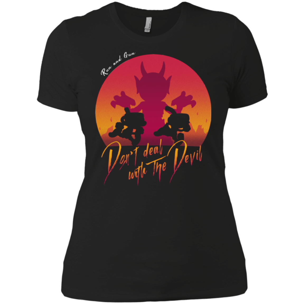 T-Shirts Black / X-Small Don't deal with the Devil Women's Premium T-Shirt