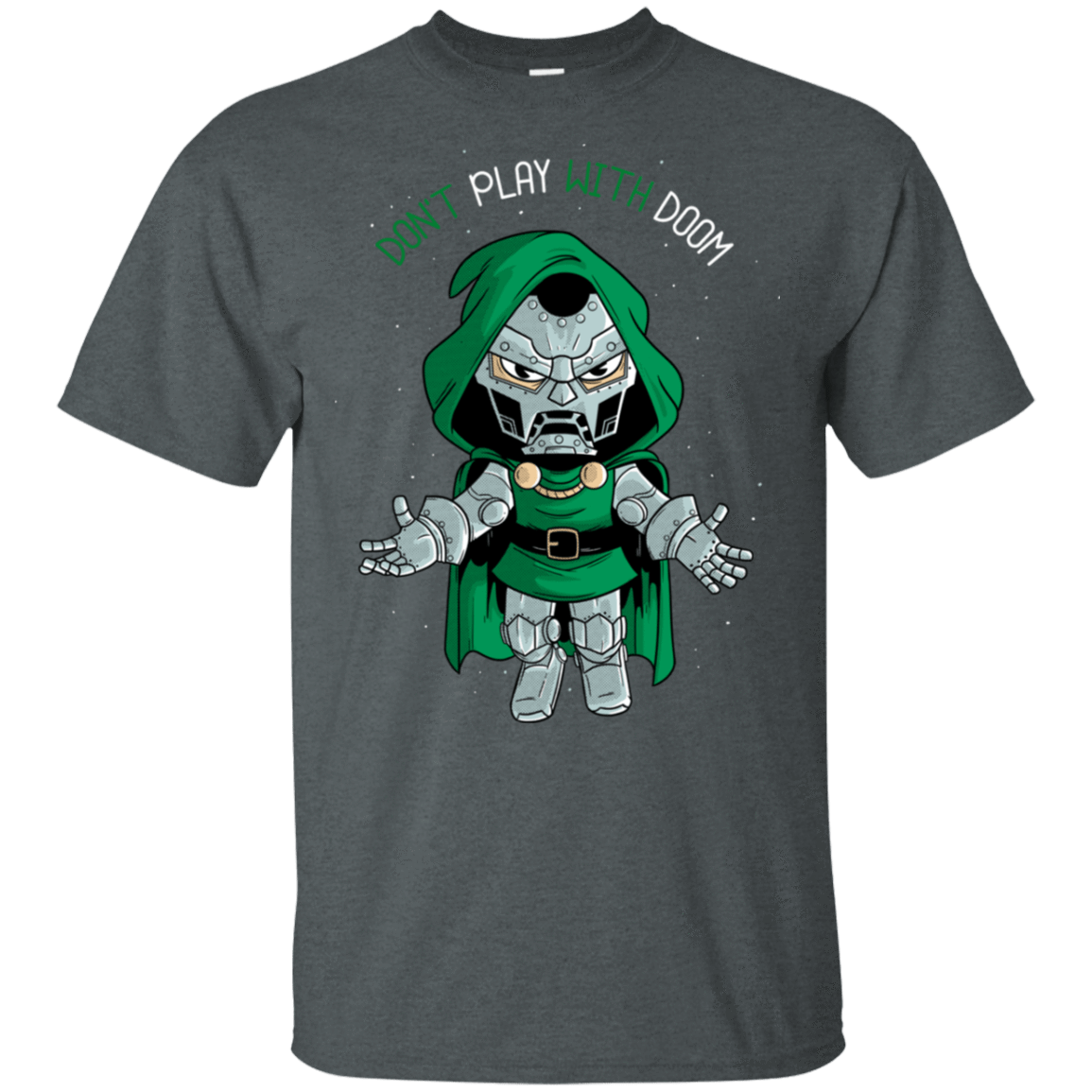 T-Shirts Dark Heather / S Don't Play With Doom T-Shirt