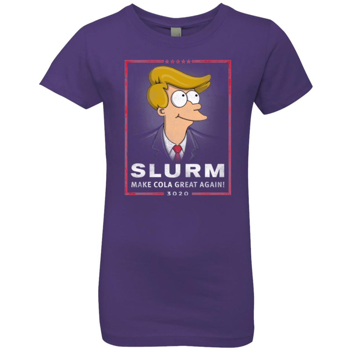 T-Shirts Purple Rush / YXS Donald J Fry Elect Girls Premium T-Shirt