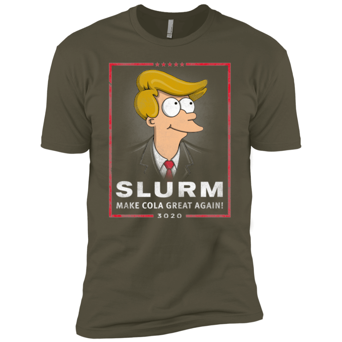 T-Shirts Military Green / X-Small Donald J Fry Elect Men's Premium T-Shirt