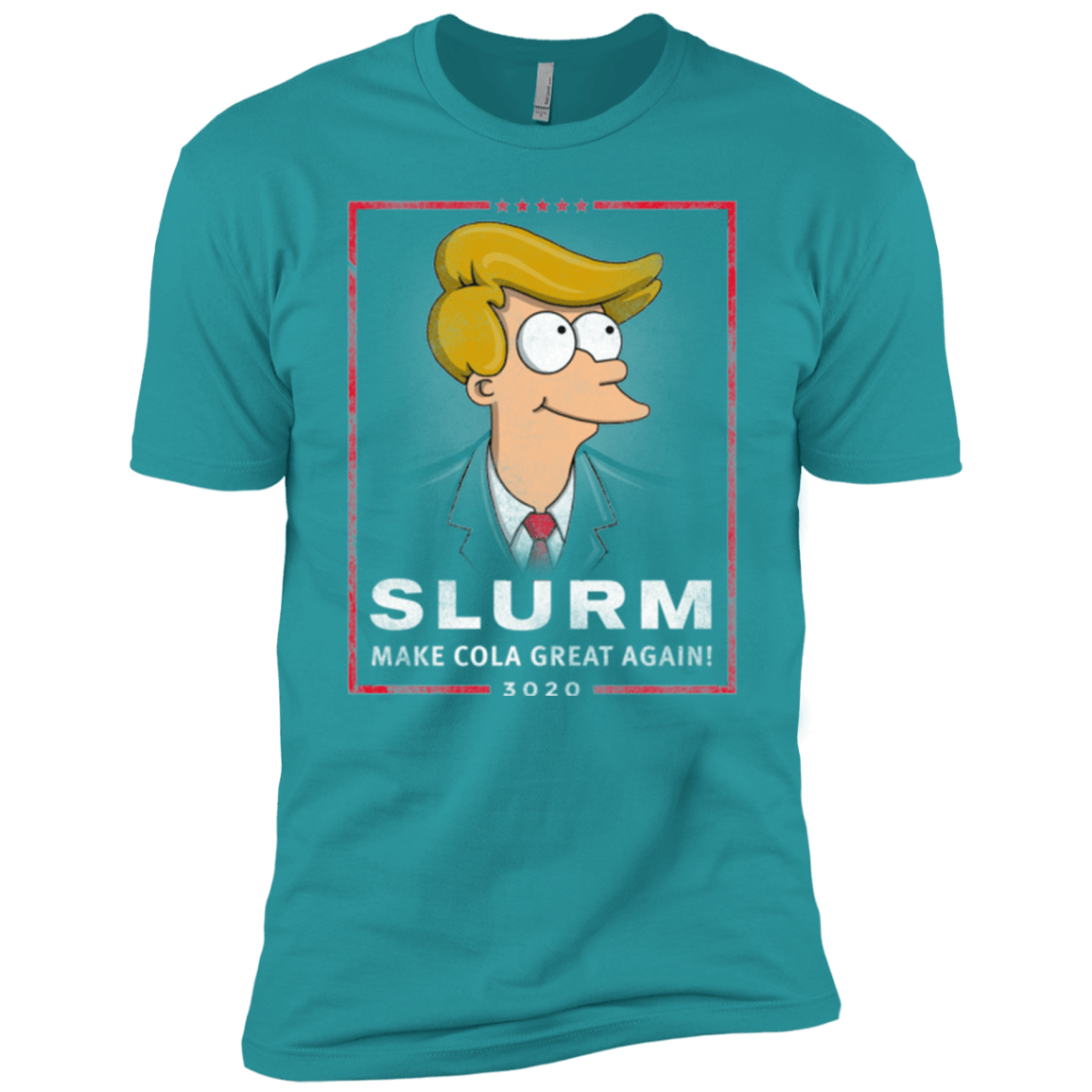 T-Shirts Tahiti Blue / X-Small Donald J Fry Elect Men's Premium T-Shirt