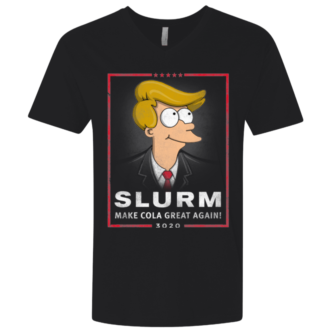 T-Shirts Black / X-Small Donald J Fry Elect Men's Premium V-Neck