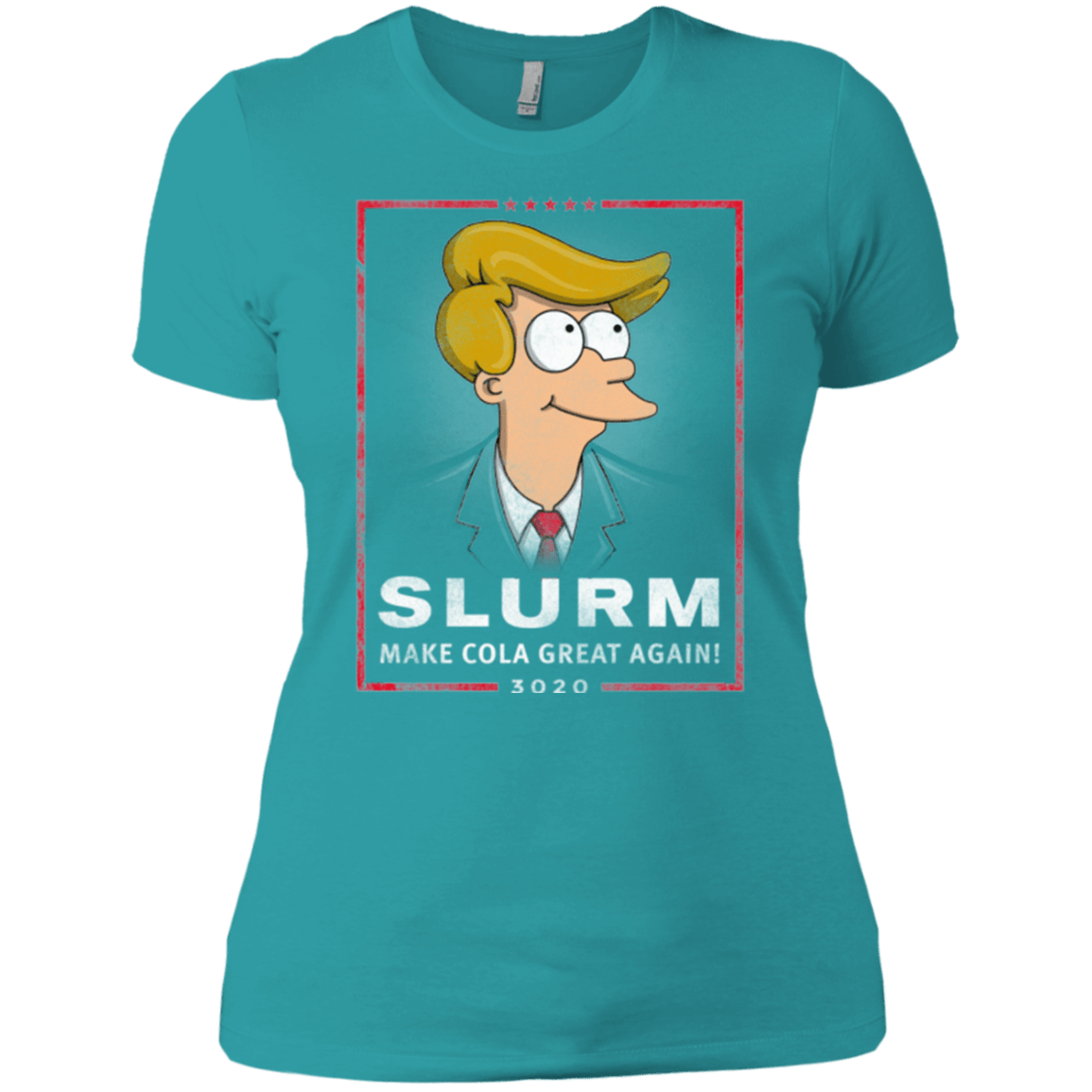 T-Shirts Tahiti Blue / X-Small Donald J Fry Elect Women's Premium T-Shirt