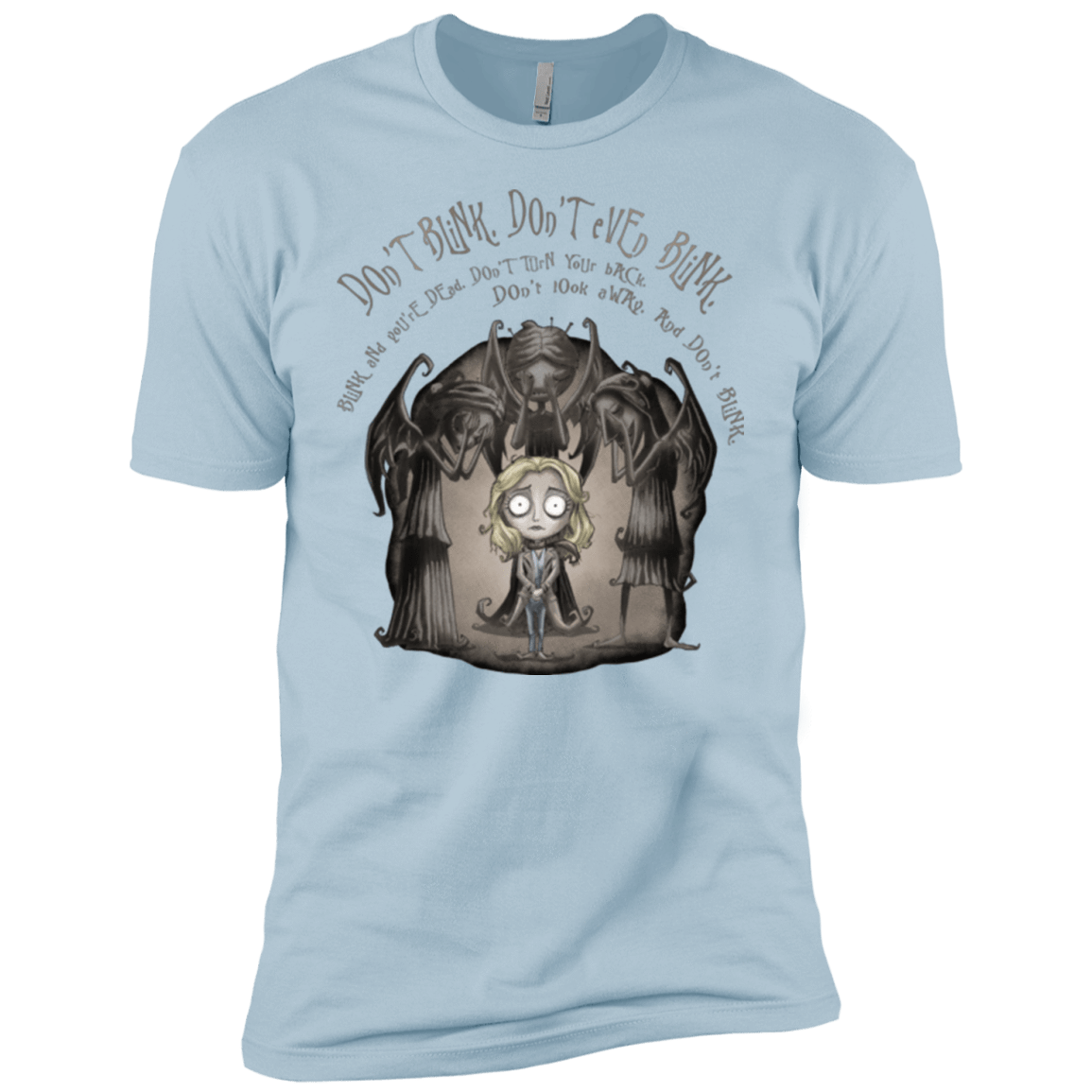 T-Shirts Light Blue / YXS Dont Blink Boys Premium T-Shirt