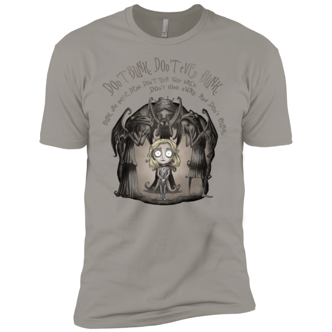 T-Shirts Light Grey / YXS Dont Blink Boys Premium T-Shirt