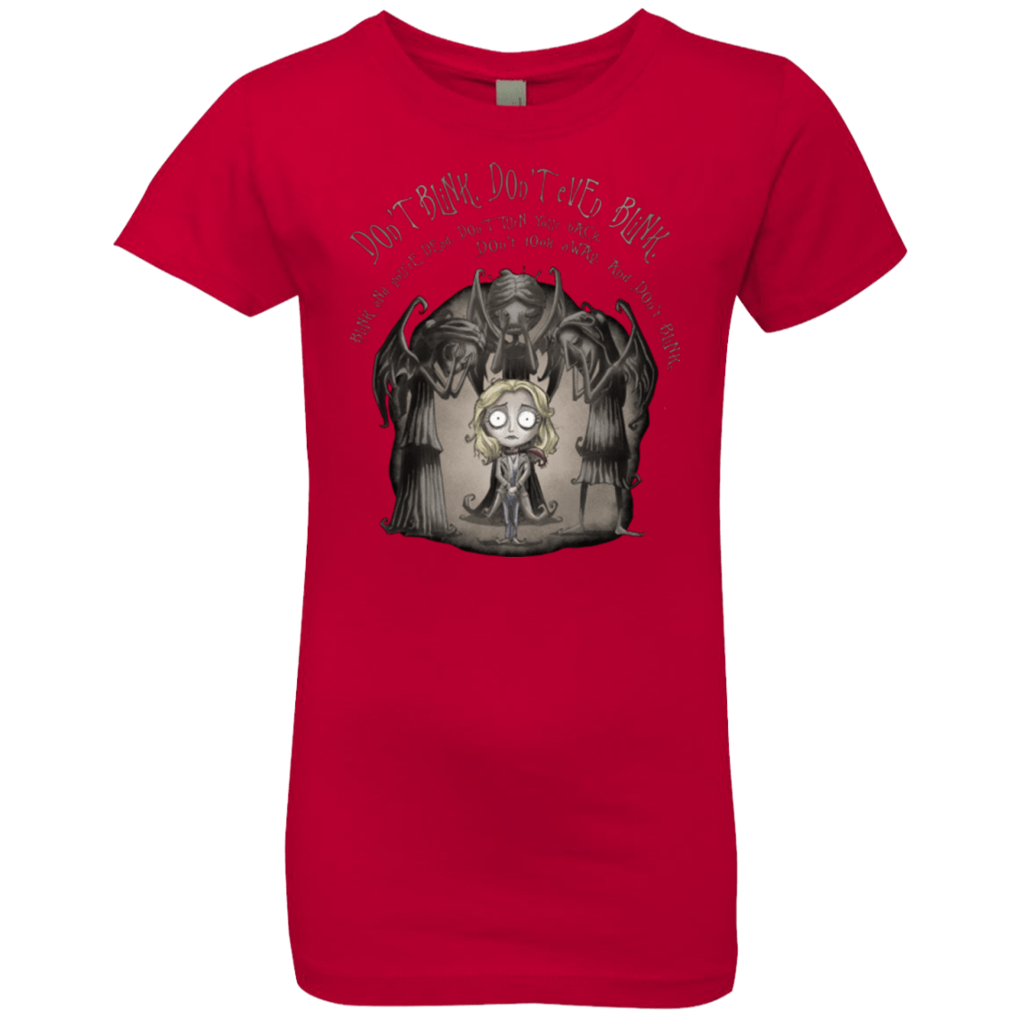 T-Shirts Red / YXS Dont Blink Girls Premium T-Shirt