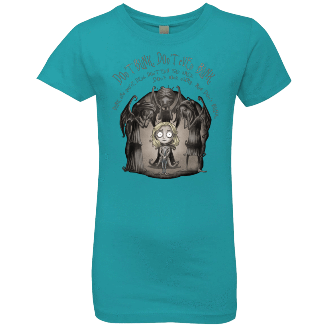 T-Shirts Tahiti Blue / YXS Dont Blink Girls Premium T-Shirt