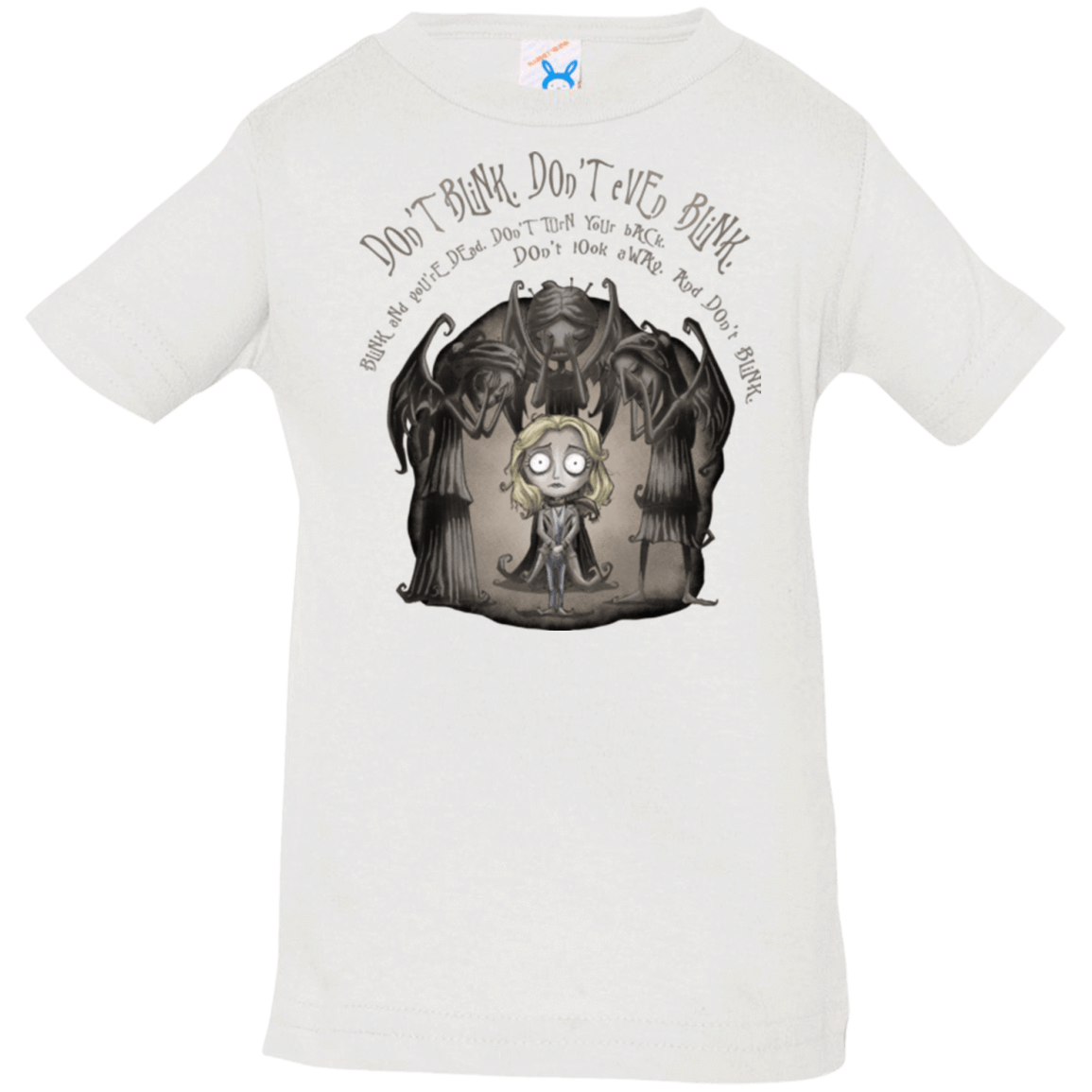 T-Shirts White / 6 Months Dont Blink Infant Premium T-Shirt