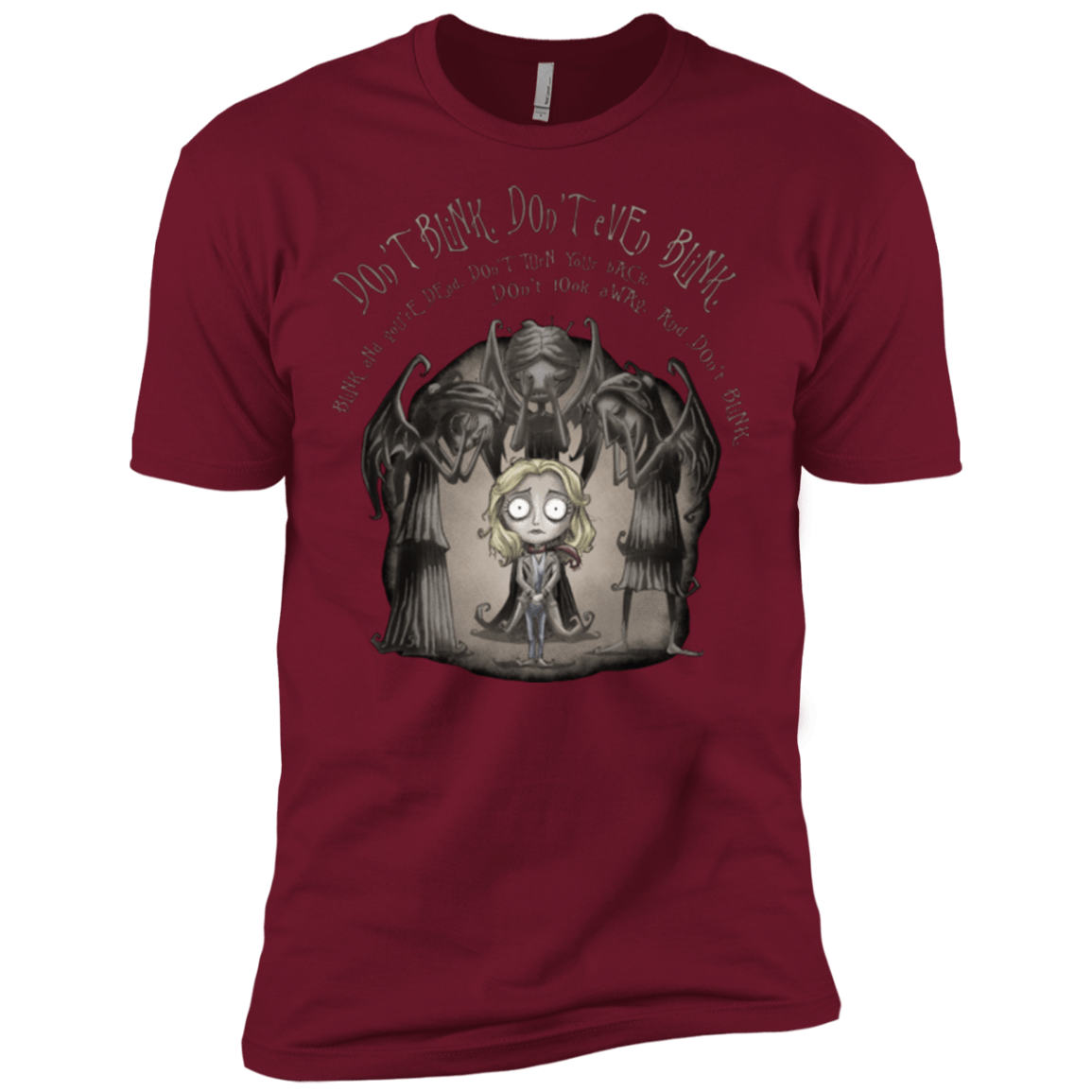 T-Shirts Cardinal / X-Small Dont Blink Men's Premium T-Shirt