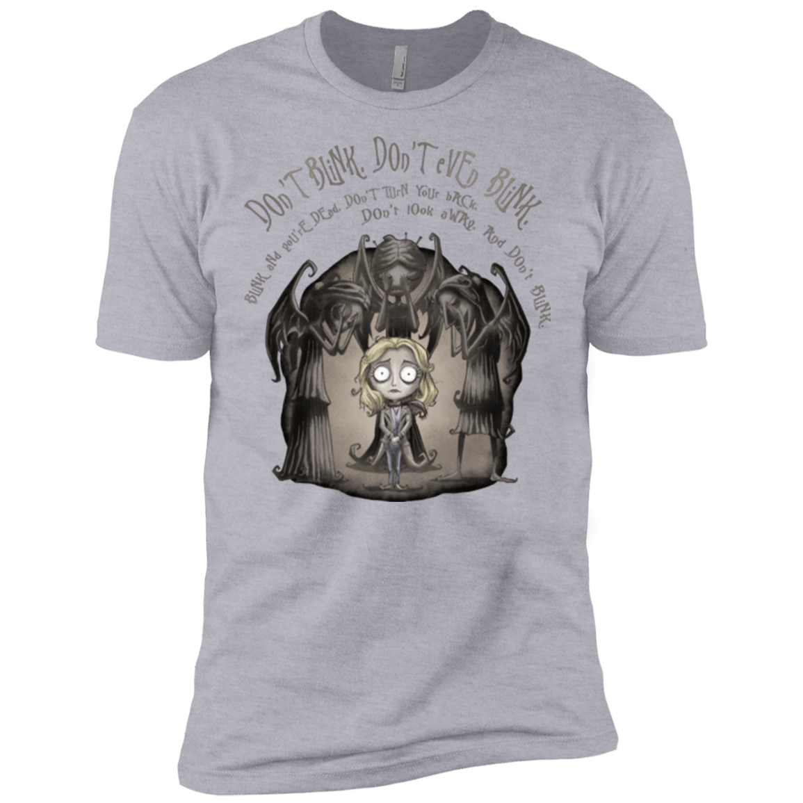 T-Shirts Heather Grey / X-Small Dont Blink Men's Premium T-Shirt