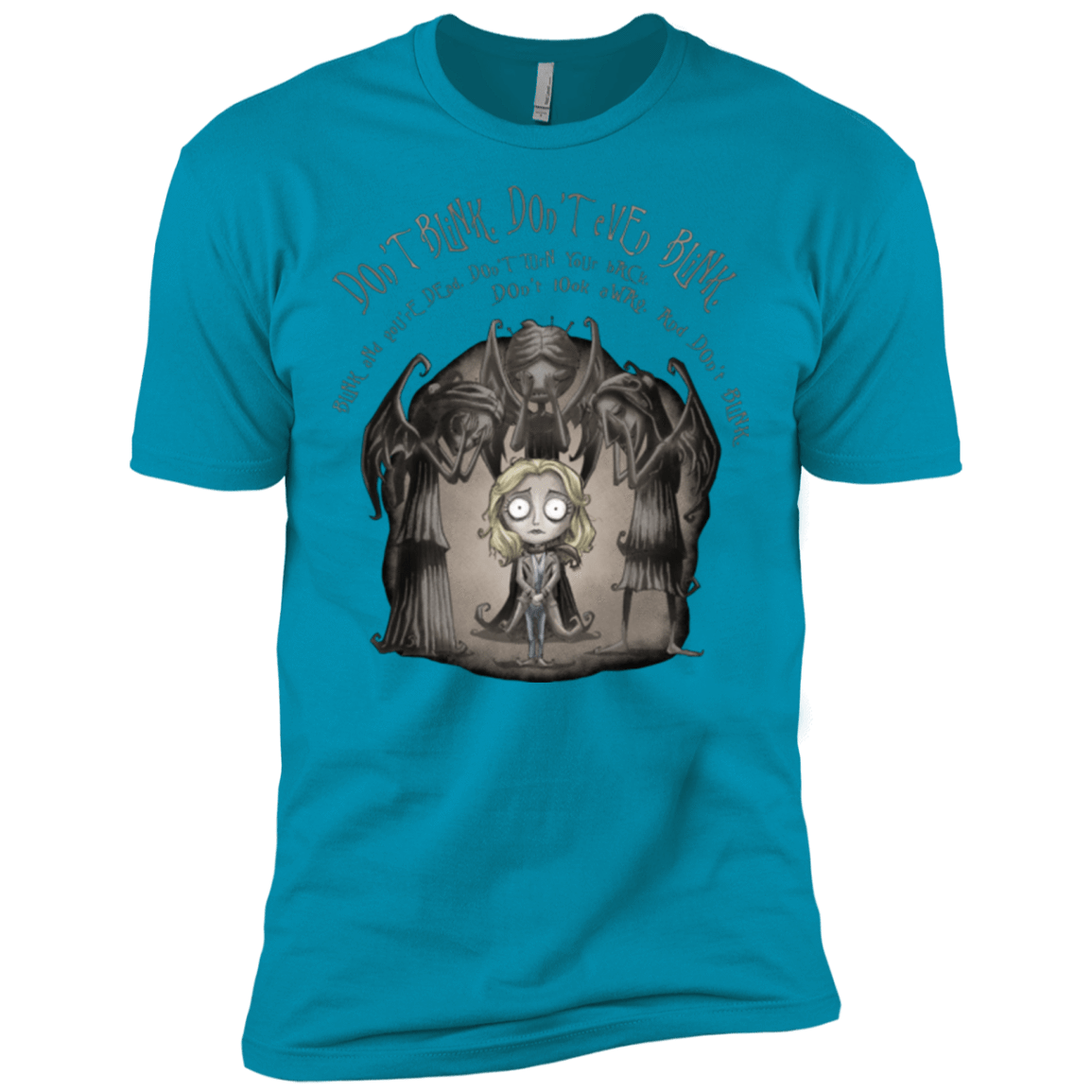 T-Shirts Turquoise / X-Small Dont Blink Men's Premium T-Shirt