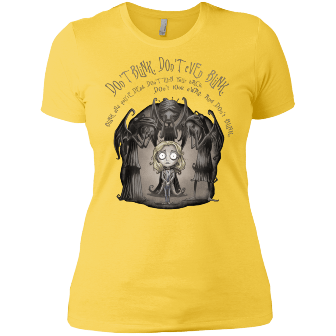 T-Shirts Vibrant Yellow / X-Small Dont Blink Women's Premium T-Shirt