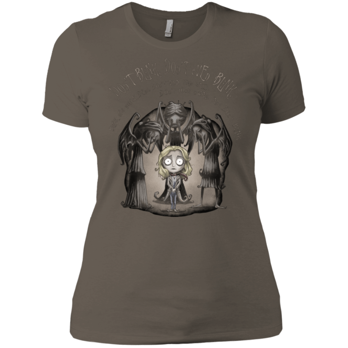 T-Shirts Warm Grey / X-Small Dont Blink Women's Premium T-Shirt