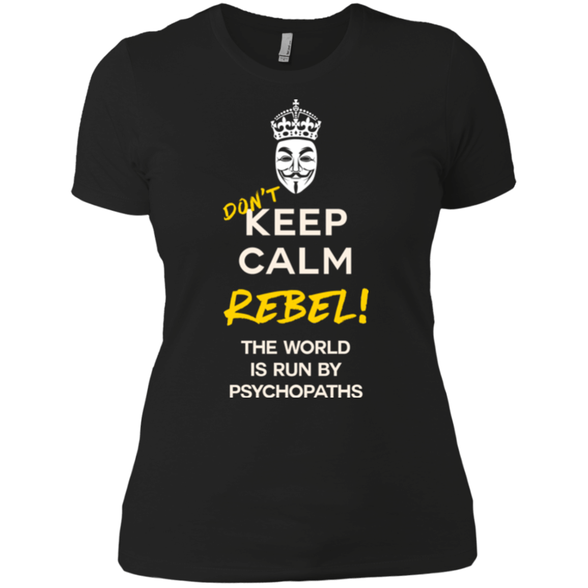 T-Shirts Black / X-Small Dont Keep Calm Women's Premium T-Shirt