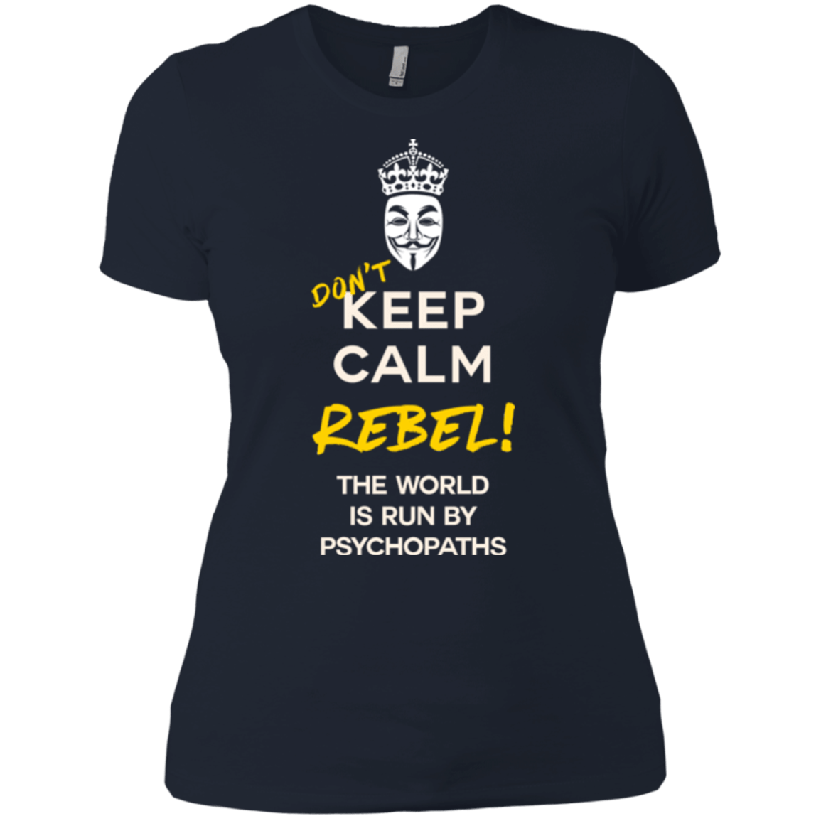 T-Shirts Midnight Navy / X-Small Dont Keep Calm Women's Premium T-Shirt