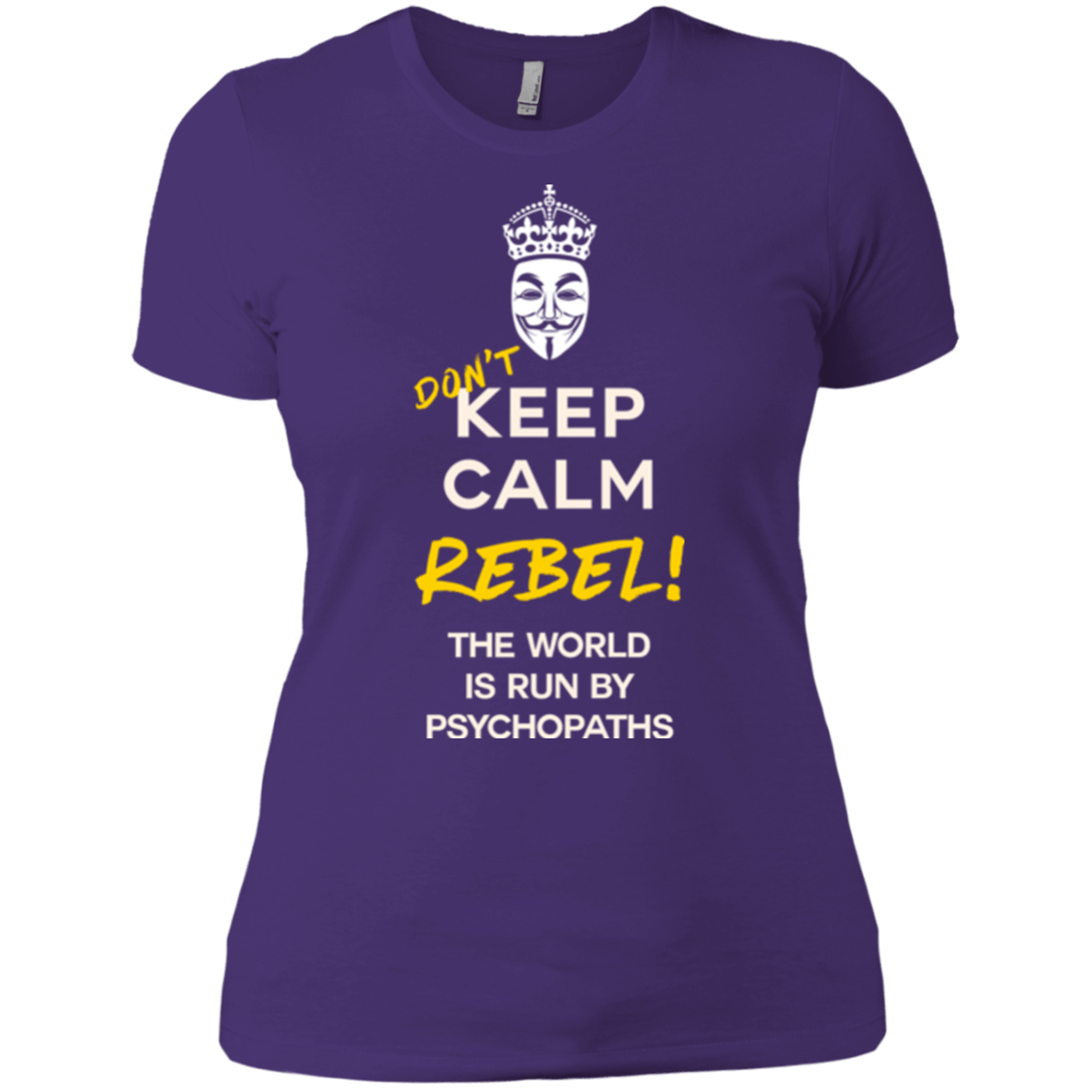 T-Shirts Purple / X-Small Dont Keep Calm Women's Premium T-Shirt