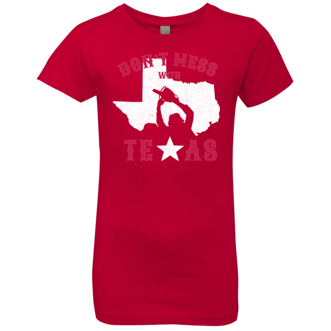 T-Shirts Red / YXS Dont Mess With Texas Girls Premium T-Shirt