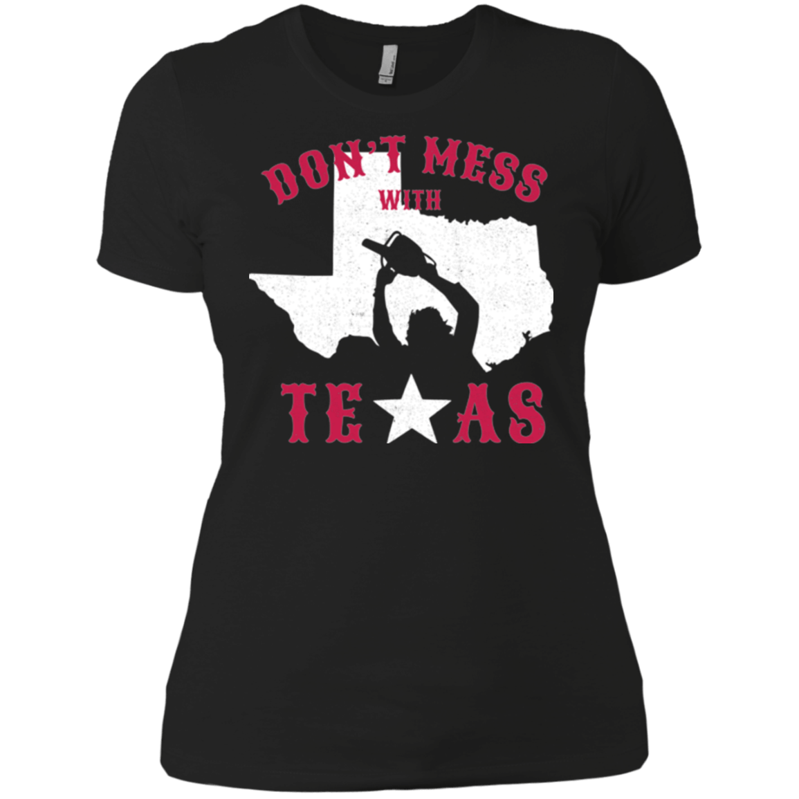 T-Shirts Black / X-Small Dont Mess With Texas Women's Premium T-Shirt