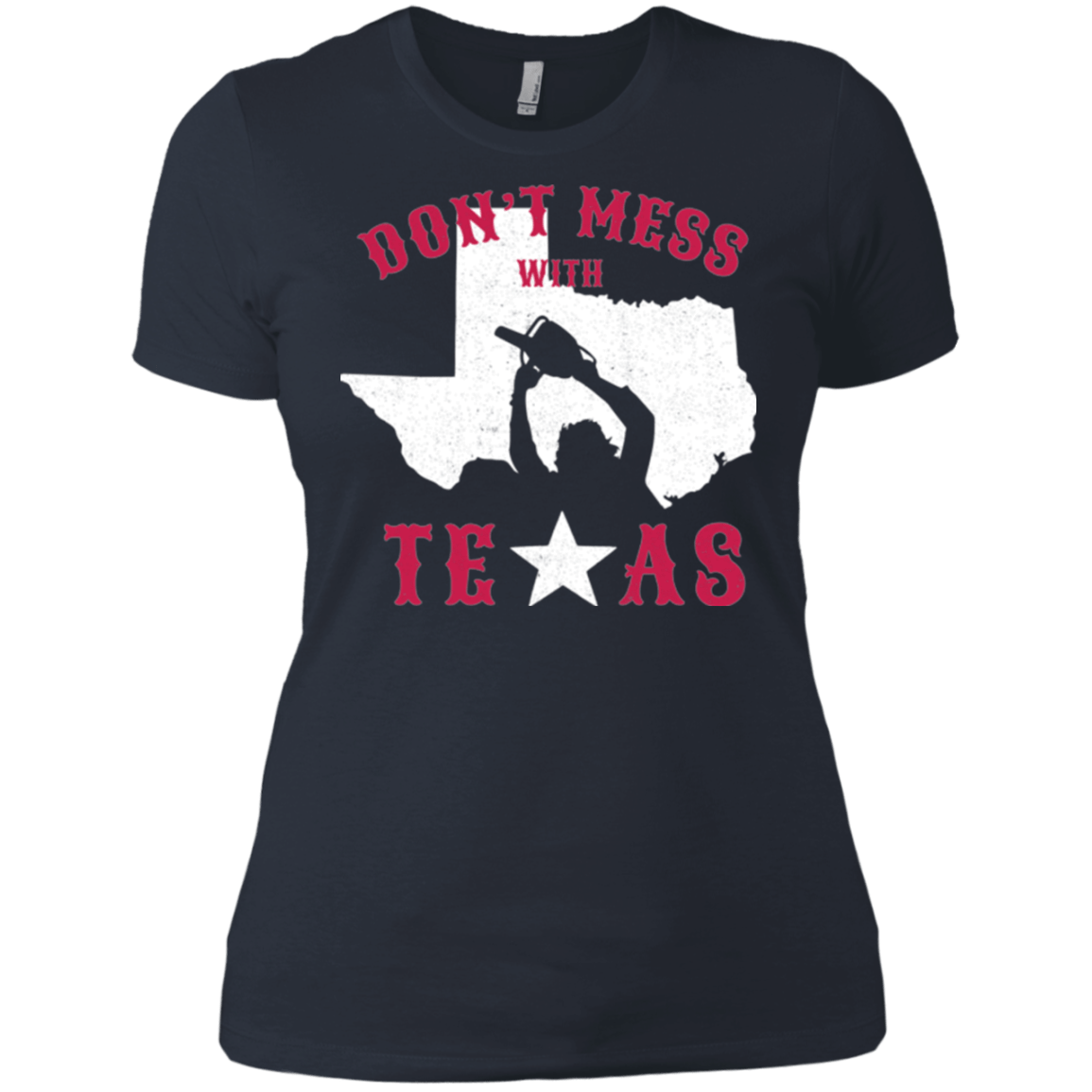 T-Shirts Indigo / X-Small Dont Mess With Texas Women's Premium T-Shirt