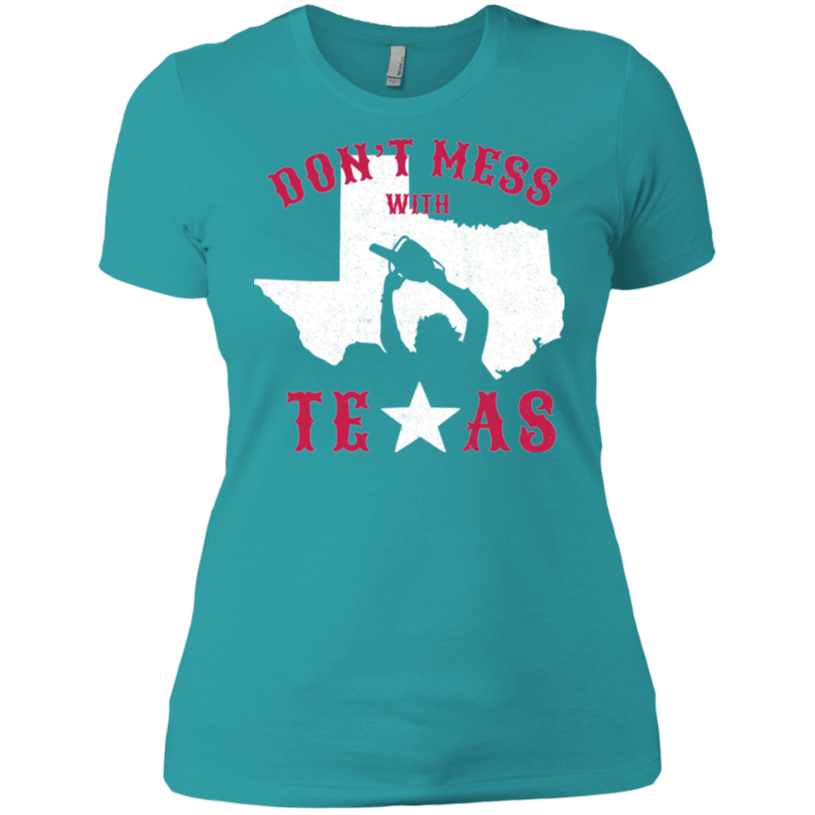 T-Shirts Tahiti Blue / X-Small Dont Mess With Texas Women's Premium T-Shirt
