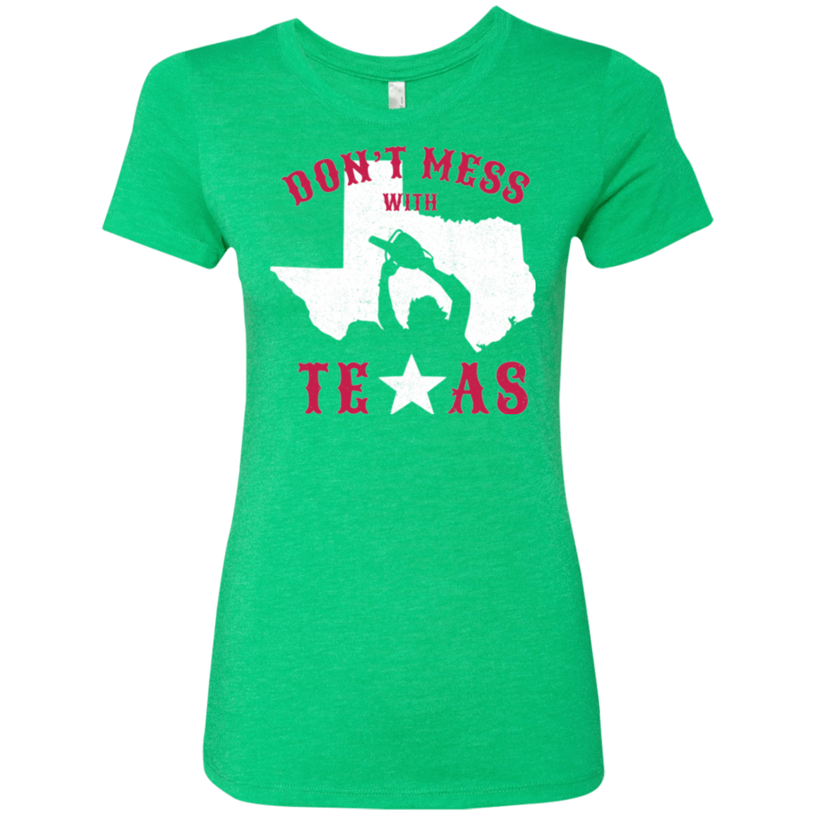 T-Shirts Envy / Small Dont Mess With Texas Women's Triblend T-Shirt