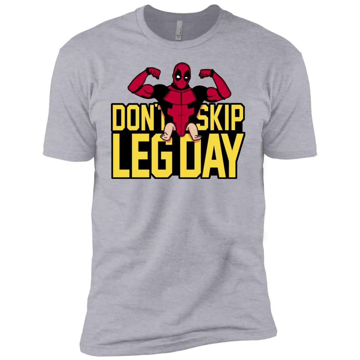 T-Shirts Heather Grey / YXS Dont Skip Leg Day Boys Premium T-Shirt