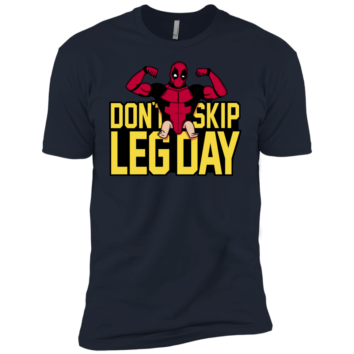 T-Shirts Midnight Navy / YXS Dont Skip Leg Day Boys Premium T-Shirt