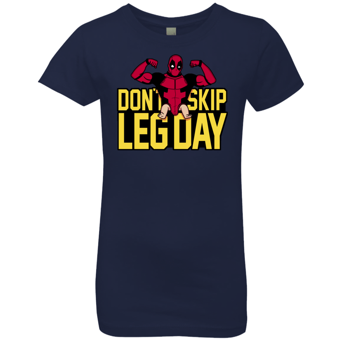 T-Shirts Midnight Navy / YXS Dont Skip Leg Day Girls Premium T-Shirt