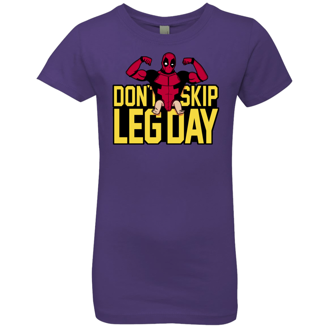 T-Shirts Purple Rush / YXS Dont Skip Leg Day Girls Premium T-Shirt