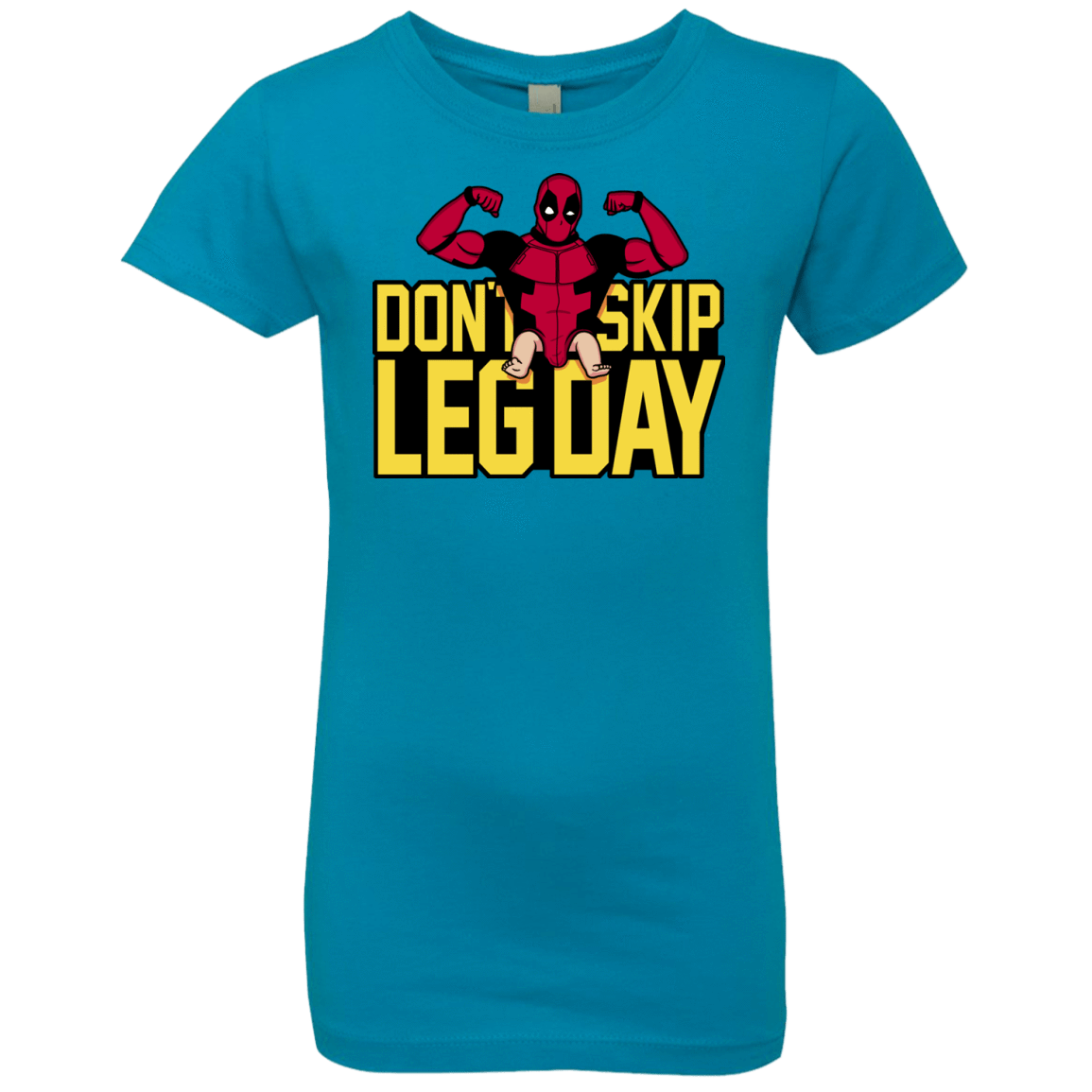 T-Shirts Turquoise / YXS Dont Skip Leg Day Girls Premium T-Shirt