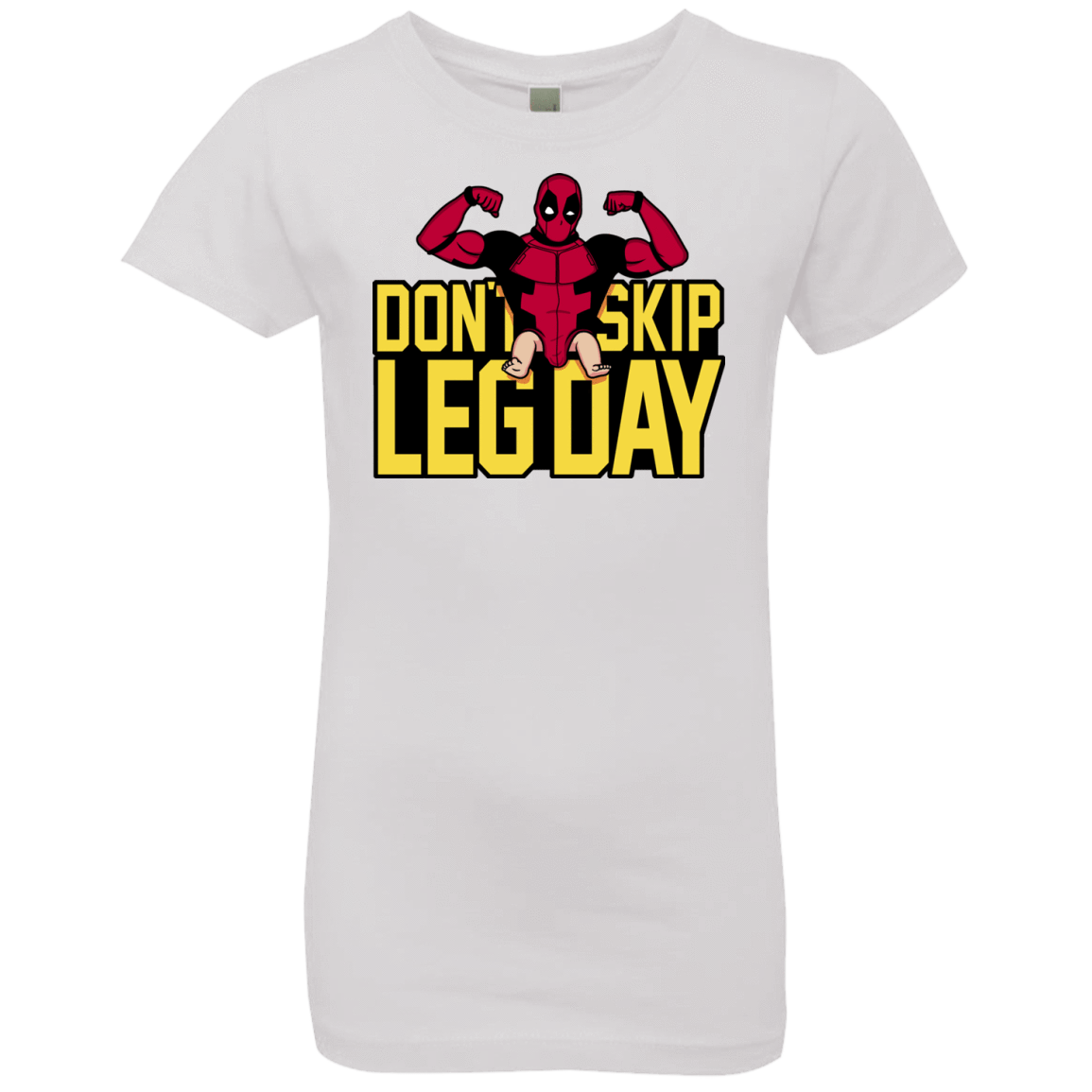 T-Shirts White / YXS Dont Skip Leg Day Girls Premium T-Shirt