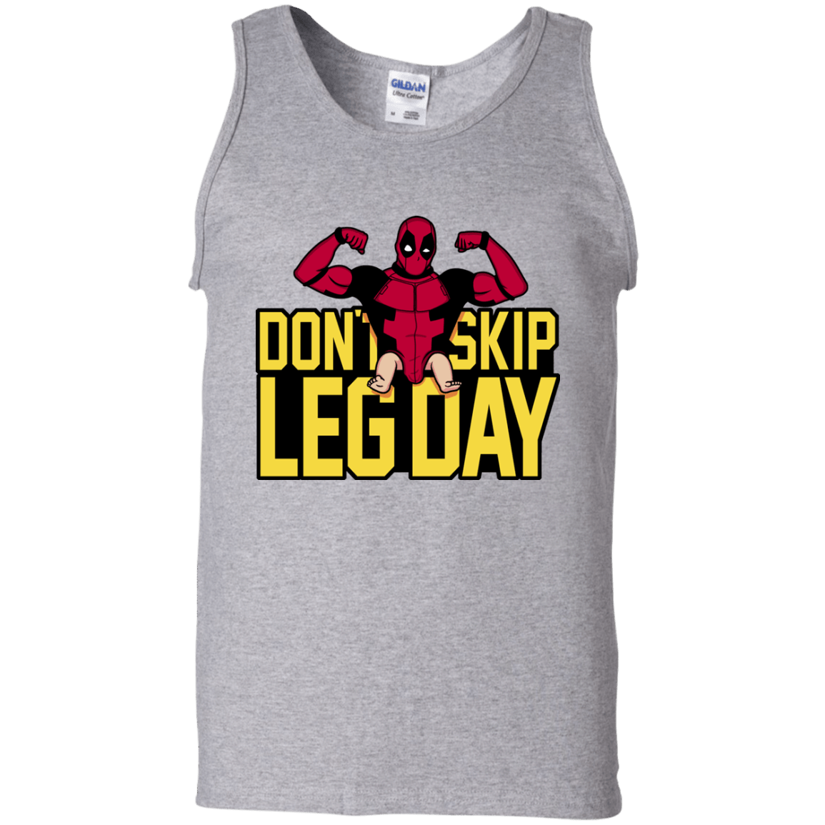 T-Shirts Sport Grey / S Dont Skip Leg Day Men's Tank Top