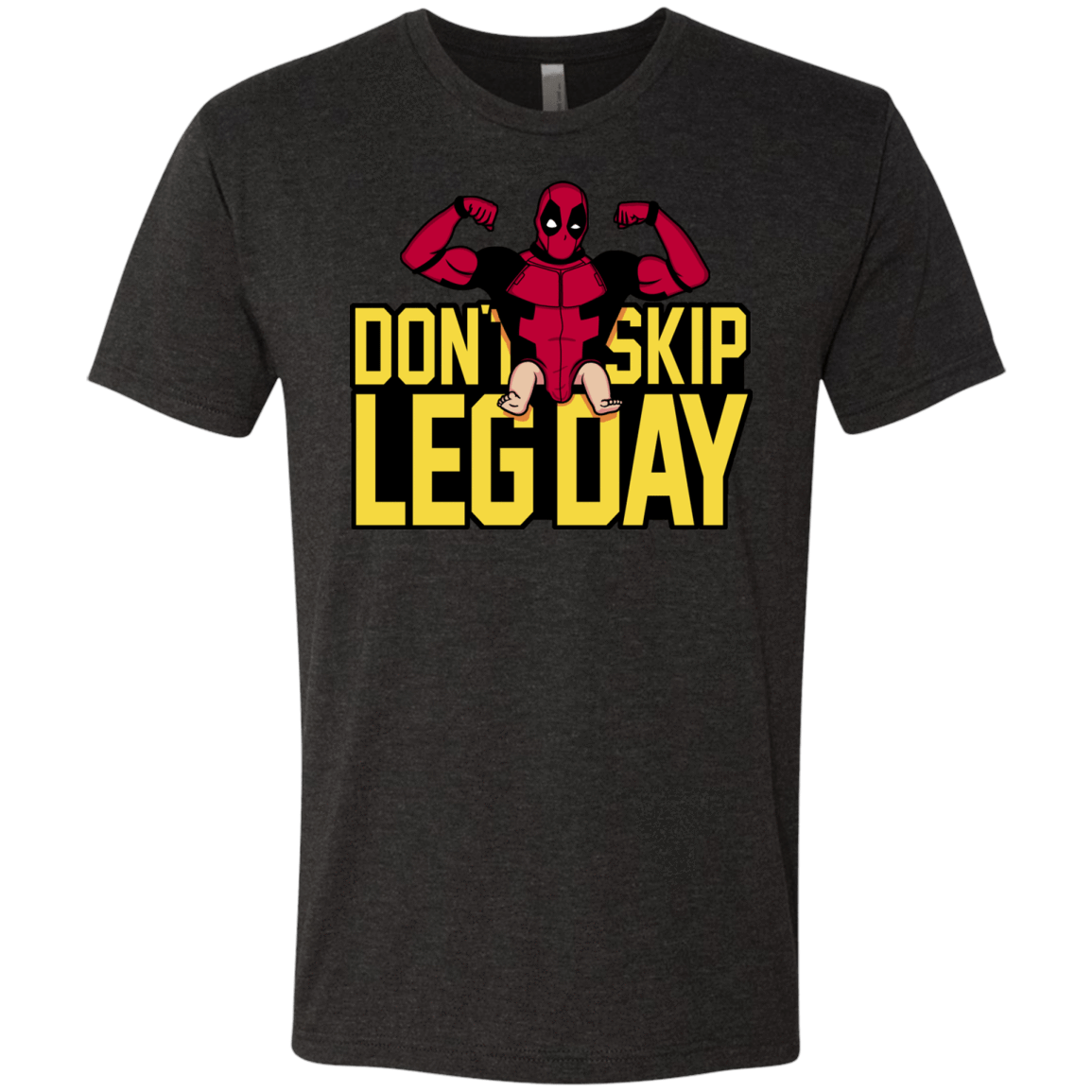 T-Shirts Vintage Black / S Dont Skip Leg Day Men's Triblend T-Shirt