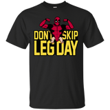 T-Shirts Black / S Dont Skip Leg Day T-Shirt