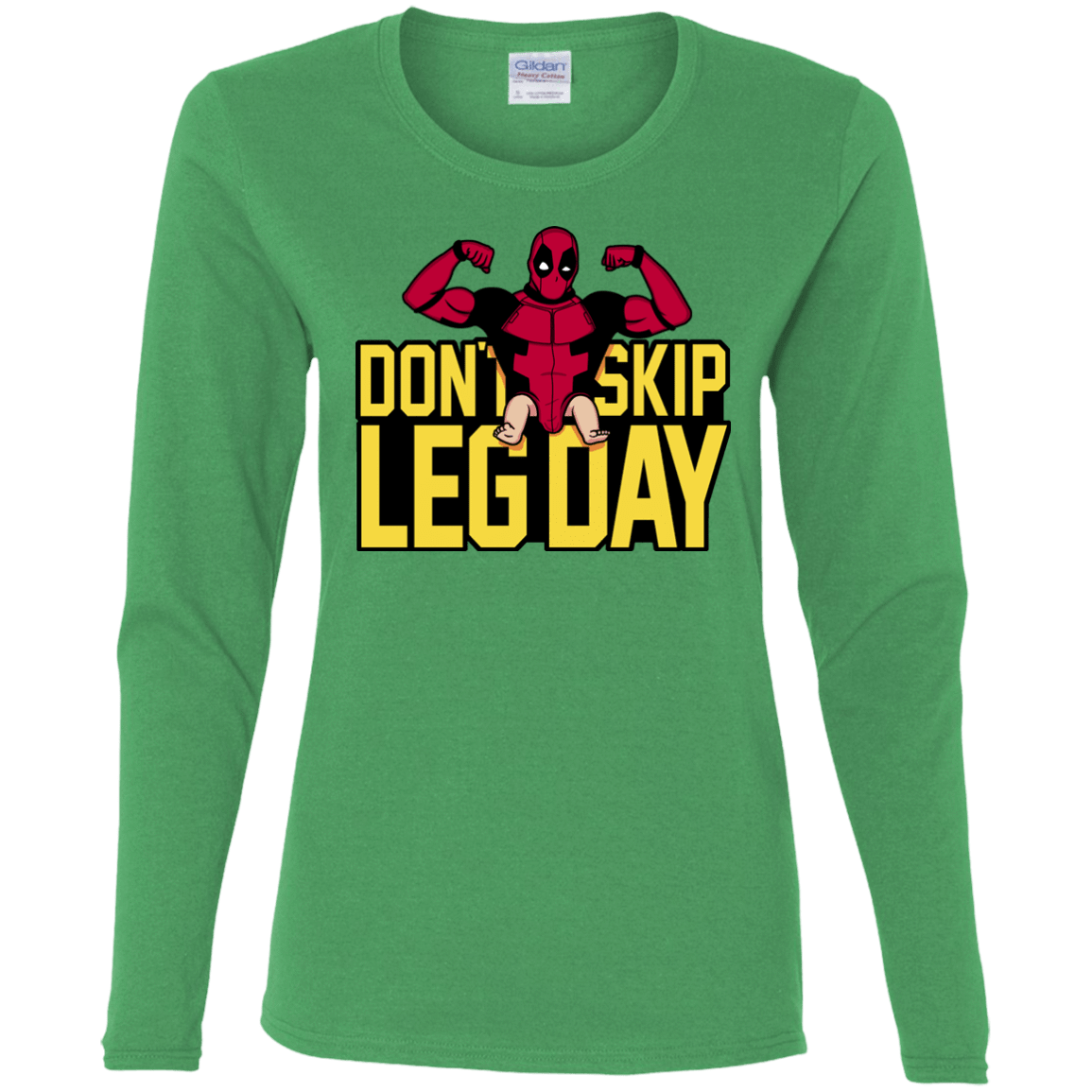 T-Shirts Irish Green / S Dont Skip Leg Day Women's Long Sleeve T-Shirt