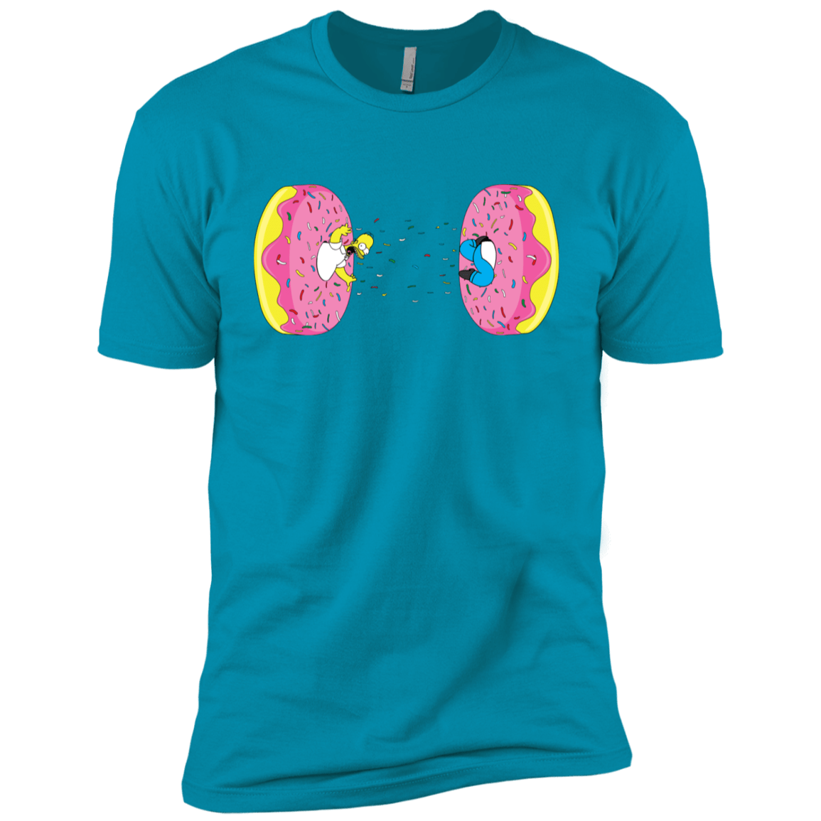 T-Shirts Turquoise / YXS Donut Portal Boys Premium T-Shirt