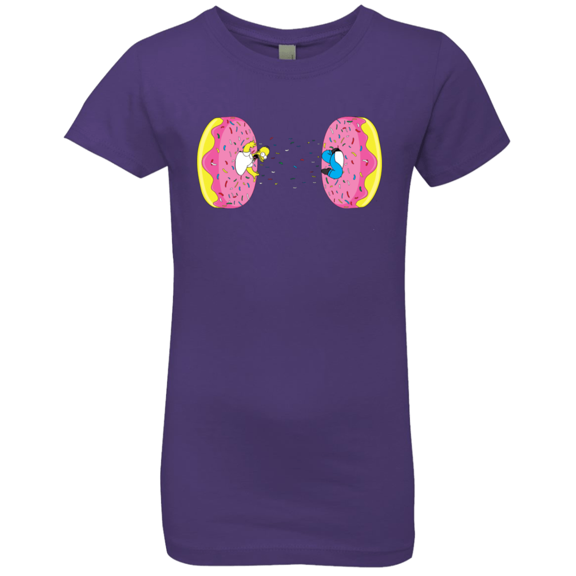 T-Shirts Purple Rush / YXS Donut Portal Girls Premium T-Shirt