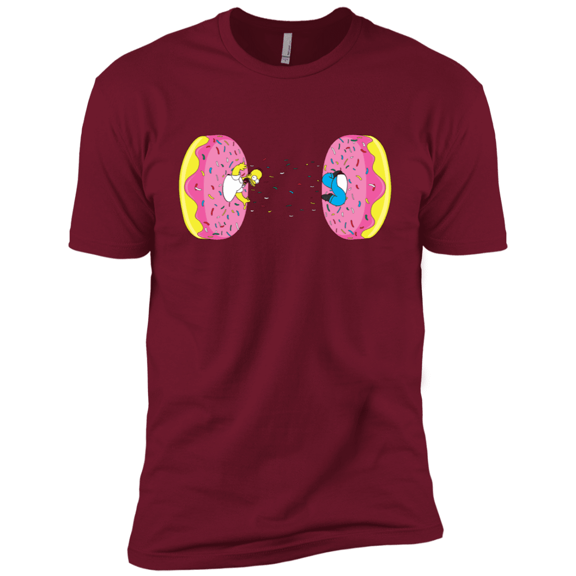 T-Shirts Cardinal / X-Small Donut Portal Men's Premium T-Shirt